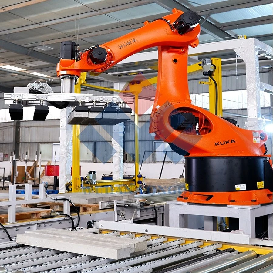 Automatic Concrete Interlocking Paving Block Production Line 4(001)