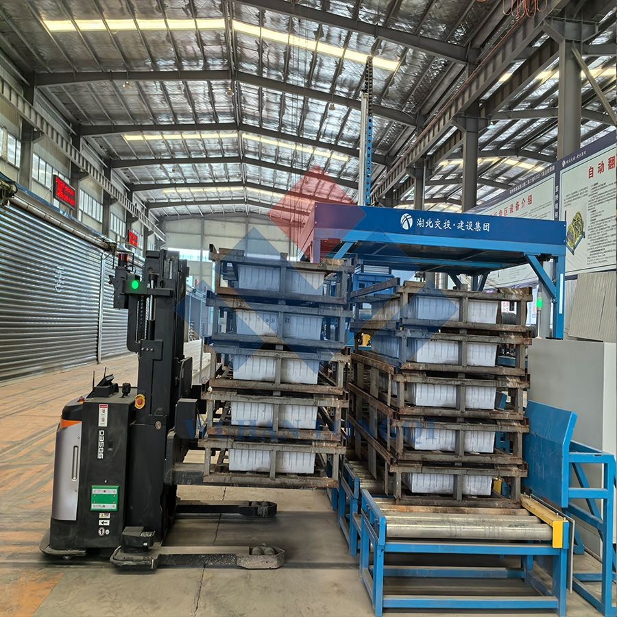 Automatic Prefabricated Concrete Components Production Line