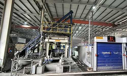 Fully-Automatic Production Line For Precast Concrete Jersey Style Safety Barr...