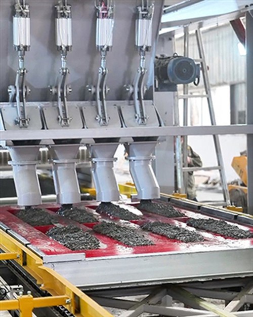 Automatic Concrete Distribution Station Of Fully Automatic Production Line Fo...